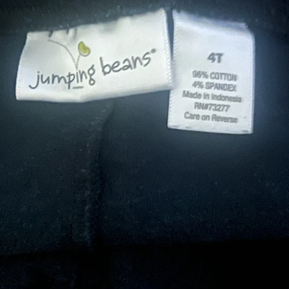 Jumping Bean 4T Black Bike Shorts